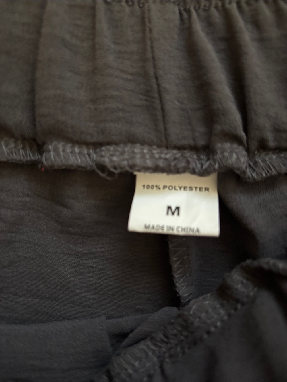 Wide-Leg Drawstring Pants - dark gray - Picture 2 of 7